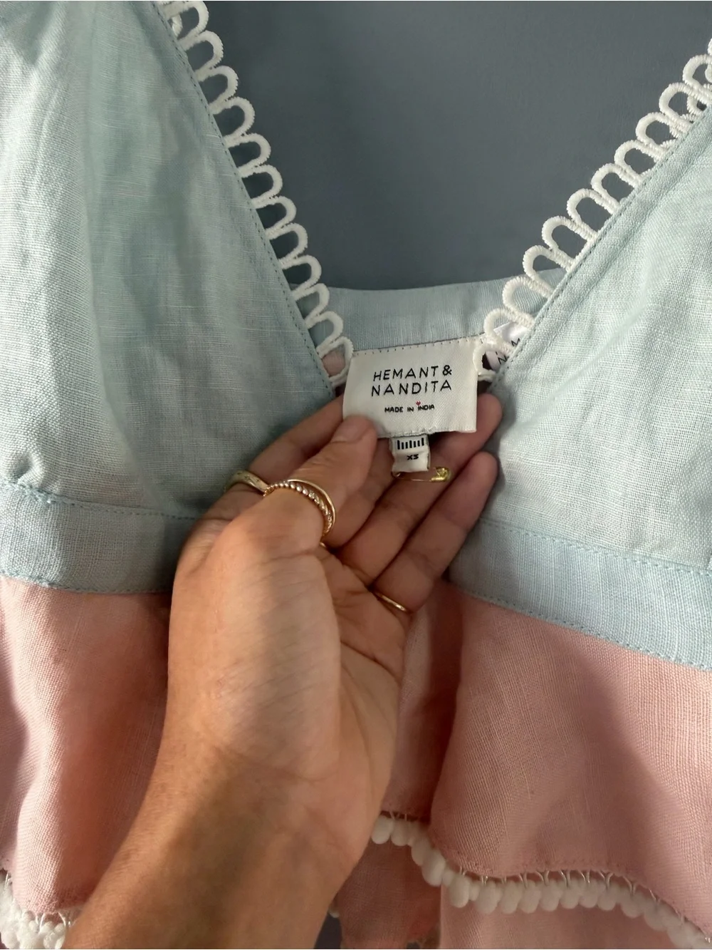Hemant and Nandita Matching Skirt Set